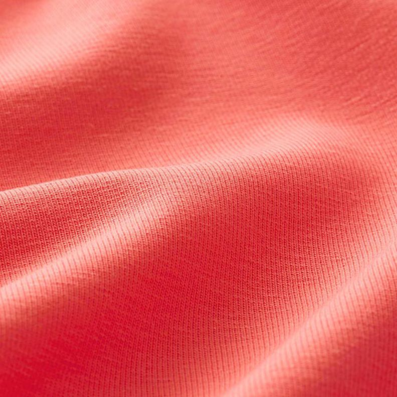 Jersey coton Medium uni – homard,  image number 4