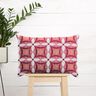 Tissu de décoration Canvas aspect grande broderie – rose vif/ivoire,  thumbnail number 6