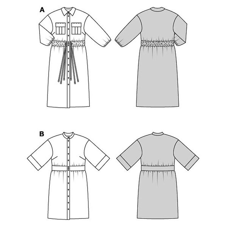 Robe | Burda 5845 | 36-46, image number 8