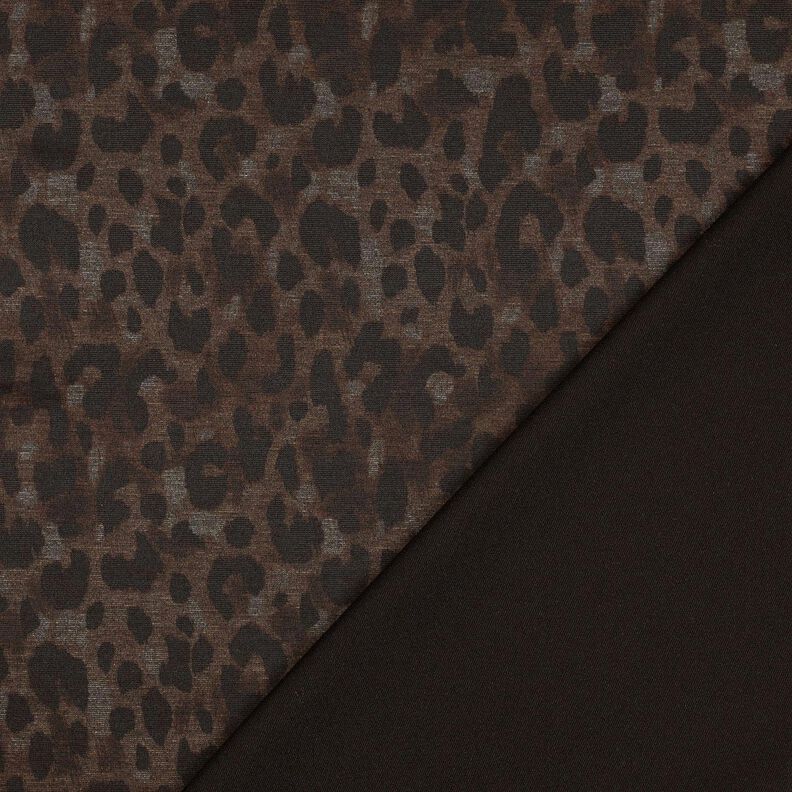 Romanit Jersey Léopard – marron foncé/noir, image number 4