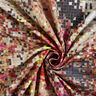 GOTS Jersey coton Mosaïques éparpillées | TCC x LOOKS by Wolfgang Joop – rouge/beige foncé,  thumbnail number 5