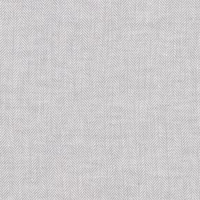 Mélange lin-coton chevron – gris clair, 