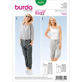 Pantalon, Burda 6659, 