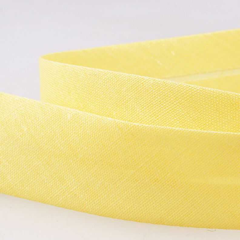 Biais Polycotton [20 mm] – jaune,  image number 2