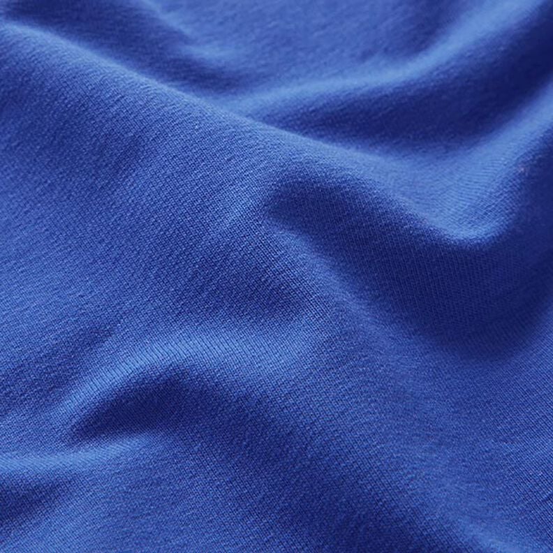 French Terry léger uni – bleu roi,  image number 3