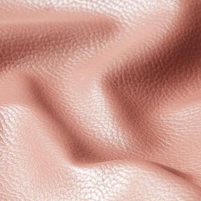 Similicuir metallic – vieux rose, 