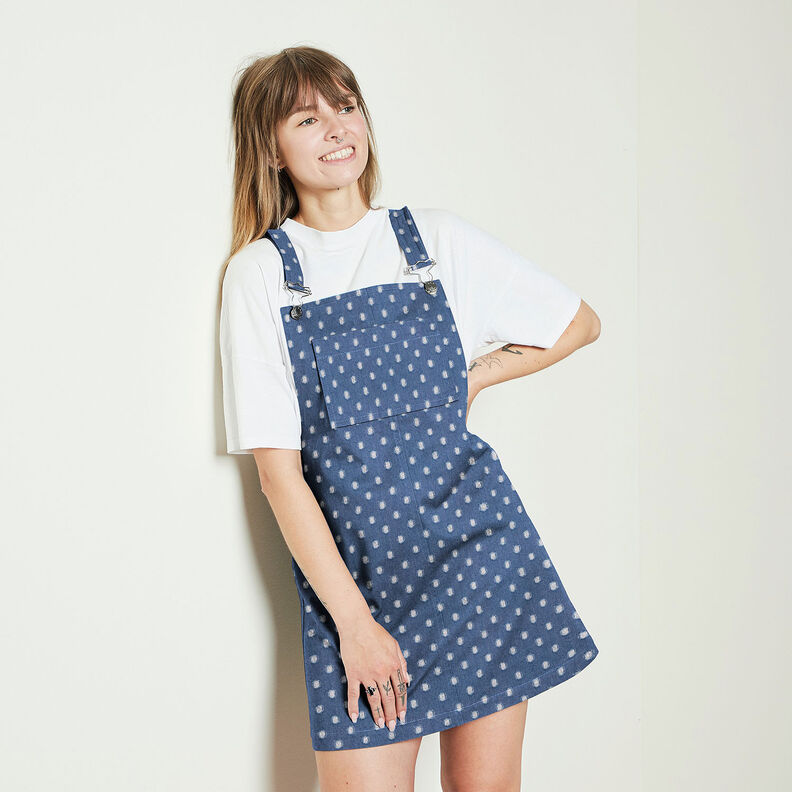 Denim Points pailletés – bleu jean,  image number 7
