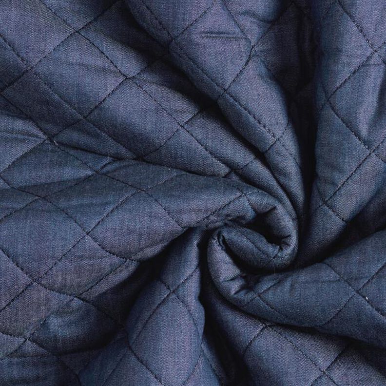 Tissu matelassé Jeans-Teddy | by Poppy – bleu jean,  image number 3