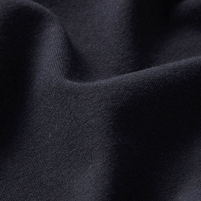 Jersey en coton mélangé recyclé – bleu nuit,  image number 2