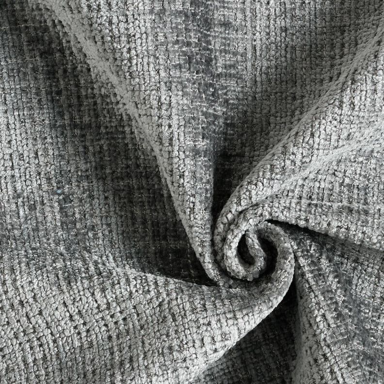 Tissu de revêtement Chenille Uni – gris schiste, image number 1