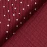 Tissu double gaze de coton Petits points – baies/blanc,  thumbnail number 4