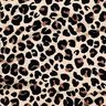 French Terry Sweat d’été petit imprimé léopard Impression numérique | Poppy Fabrics – beige,  thumbnail number 2