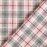 Tissu pour manteau carreaux – rose/gris clair,  thumbnail number 4
