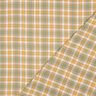 Tissu double gaze de coton Carreau | Poppy Fabrics – jaune curry/sauge,  thumbnail number 4