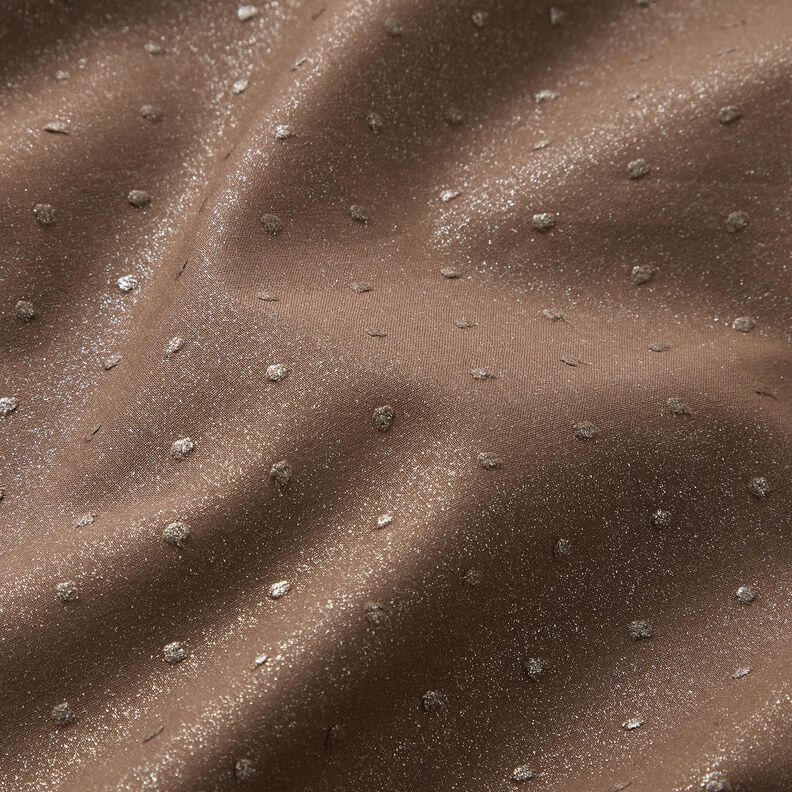 Batiste de coton Dobby chatoyant – brun-marron,  image number 2
