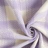 Tissu pour manteau Coton mélangé à carreaux – mauve/ivoire,  thumbnail number 3