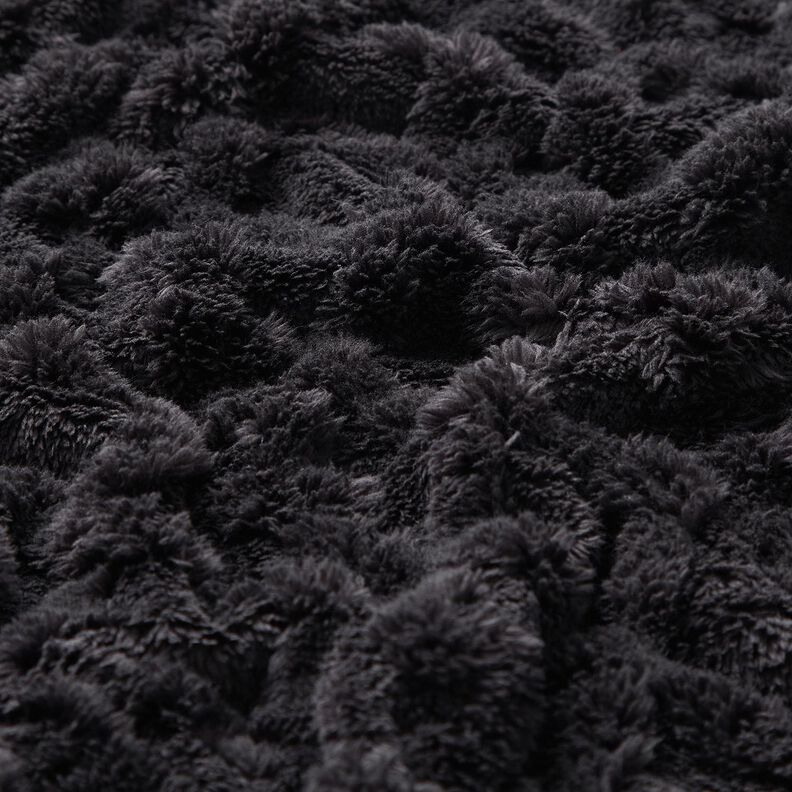Fourrure synthétique Diamants – noir, image number 2
