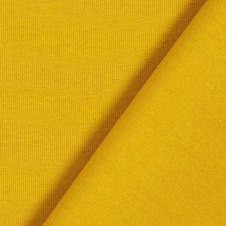Jersey viscose léger – jaune curry,  image number 4