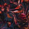 Jersey coton fleurs expressives Impression numérique – bleu nuit/raisin,  thumbnail number 2
