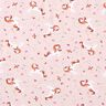 Jersey coton Licorne romantique – rosé,  thumbnail number 1