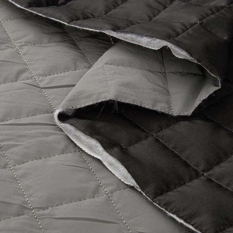 Tissu matelassé réfléchissant – gris,  image number 6