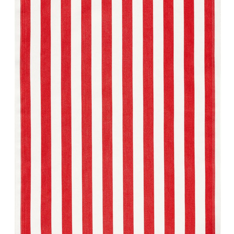 Extérieur Tissu pour chaise longue Rayures verticales 44 cm – rouge feu/blanc,  image number 1