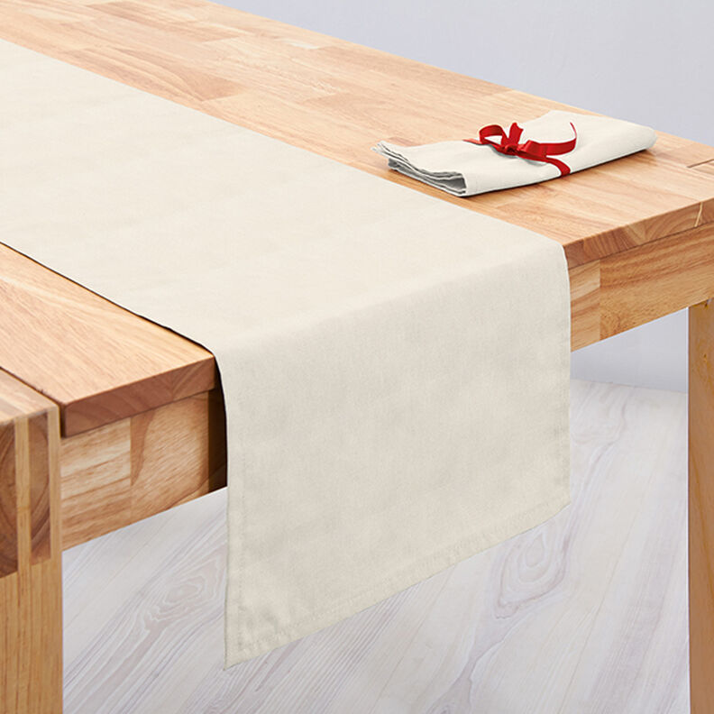 Tissu de décoration Canvas – beige clair, image number 5