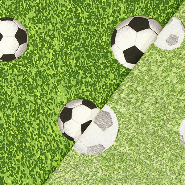 Tissu de décoration Canvas Terrain de football – vert,  image number 3