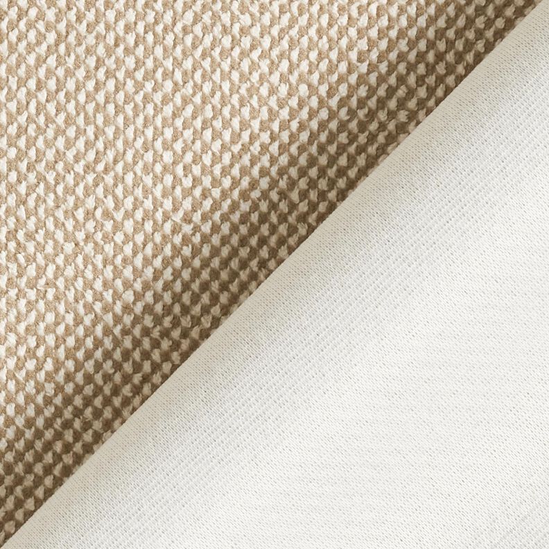 Tissu de revêtement Chiné doux – beige foncé,  image number 3