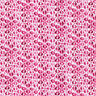GOTS French Terry Batik motif léopard | TCC x LOOKS by Wolfgang Joop – pourpre/blanc,  thumbnail number 1