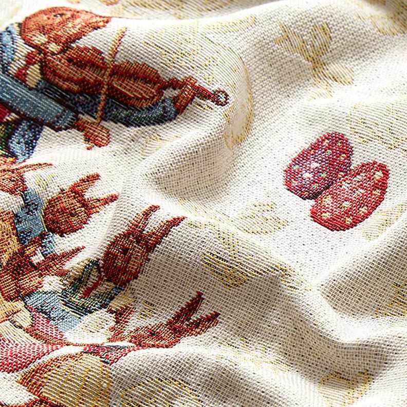 Jacquard Gobelin Famille de lapins de Pâques, image number 2