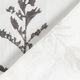 Tissu pour voilages Voile Herbes fines 295 cm – blanc/noir,  thumbnail number 4