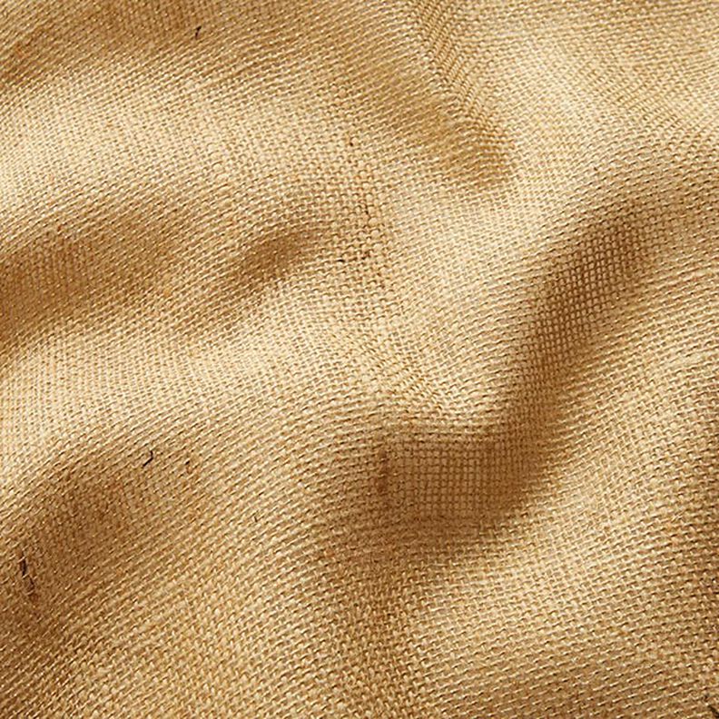 Tissu de décoration Jute Lurex 150 cm – nature/or,  image number 2