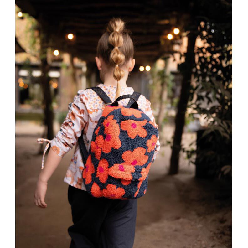 Ourson Fleurs | Poppy Fabrics &ndash; lavande/abricot,  image number 5