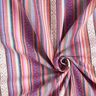 Tissu de décoration Jacquard Rayures pastel – rose/lilas,  thumbnail number 3