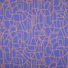 Voile de coton Town | Nerida Hansen – lilas bleu/orange pêche,  thumbnail number 1