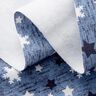 Sweatshirt gratté Flocons de neige et étoiles Impression numérique – gris bleu,  thumbnail number 3