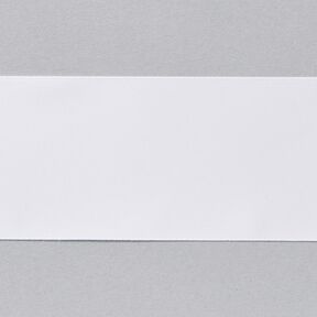 Ruban de satin [50 mm] – blanc, 