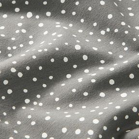Jersey de coton Pois irréguliers – gris, 