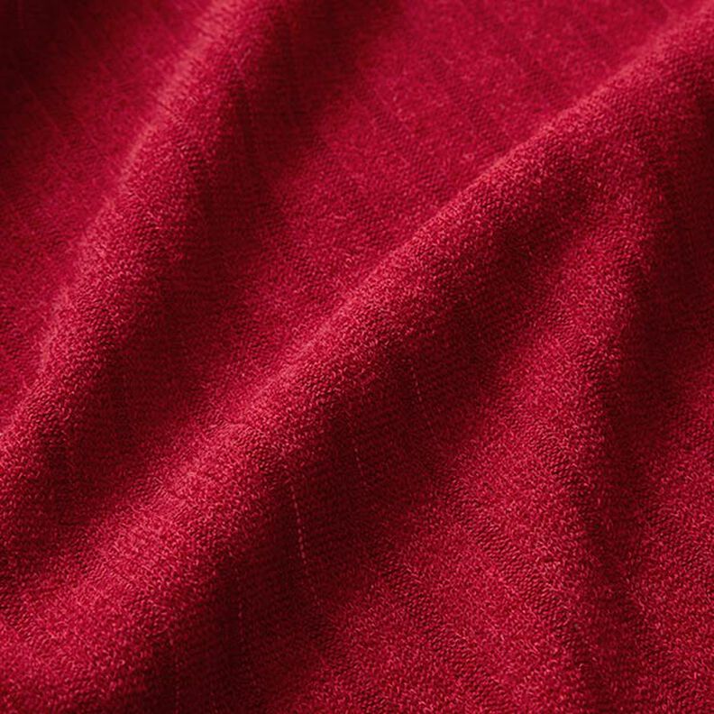 Maille côtelée unie – rouge,  image number 2