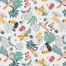 Tissu en coton Cretonne Jungle – blanc,  thumbnail number 1