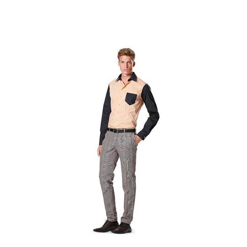 Pantalon homme - forme ajustée, Burda 6933,  image number 3