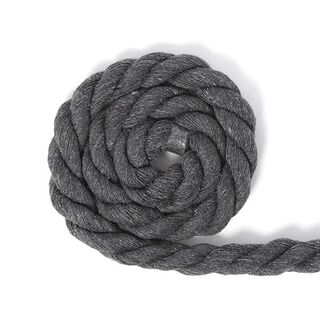 Cordon en coton [Ø 14 mm] 17 - gris foncé, 