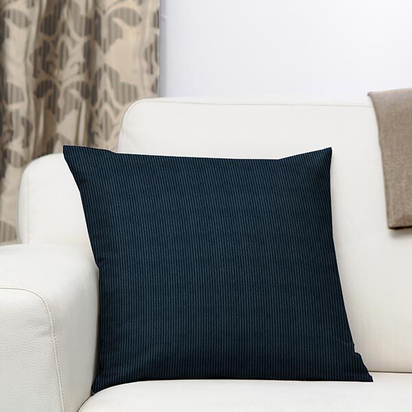 Tissu de revêtement aspect côtelé Fjord – navy,  image number 7