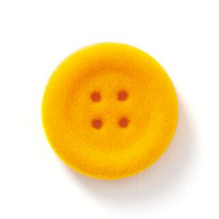 Bouton en velours 4 trous – orange, 