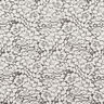 Crêpe mousseline Décor floral – blanc/noir,  thumbnail number 1