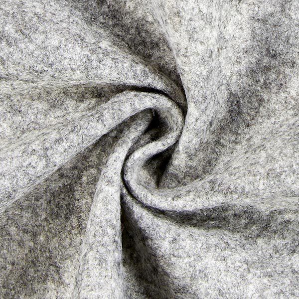 Feutrine 90 cm / épaisseur de 1 mm Chiné – gris,  image number 2