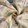 Tissu de décoration Gobelin Collage de lavande – nature/mauve,  thumbnail number 3
