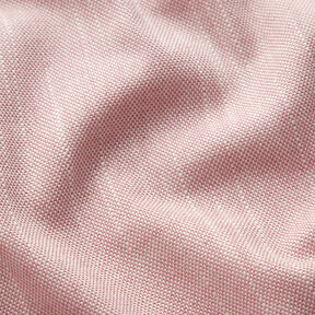 Tissu de décoration Semi-panama Structure légère – rose/beige clair, 
