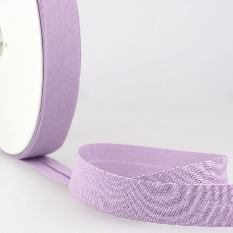 Biais Polycotton [20 mm] – mauve,  image number 1